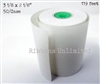 80mm x 54mm 3 1/8" x 2 1/8" (119 feet) 7/16" Core Thermal Paper Rolls 50 CT