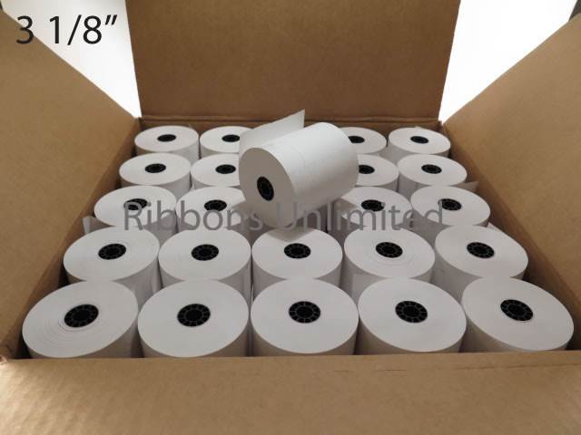 3 1/8 x 3 Thermal Paper Rolls 50 CT