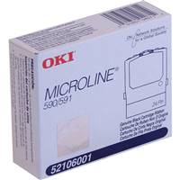 52106001 Okidata Microline 590/591 Black Ribbon