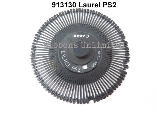 Canon 913130 Laurel PS2 Typewriter Printwheel