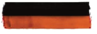 1/2" Nylon Black/Orange