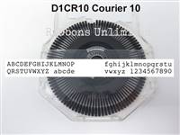 Panasonic D1CR10 Courier 10 Typewriter Printwheel