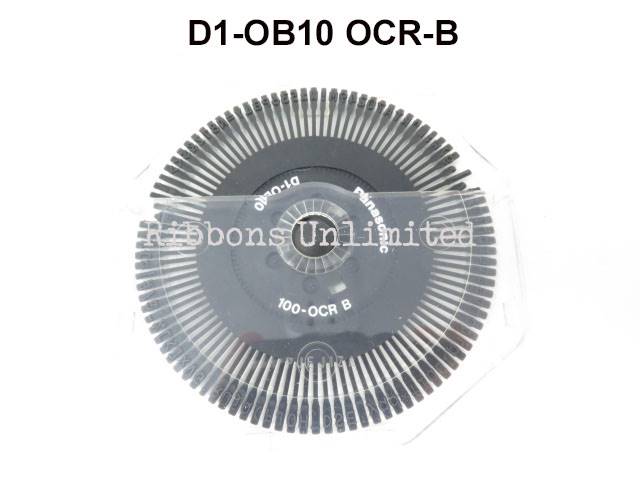 Panasonic Compatible D1OB10 OCR B Printwheel
