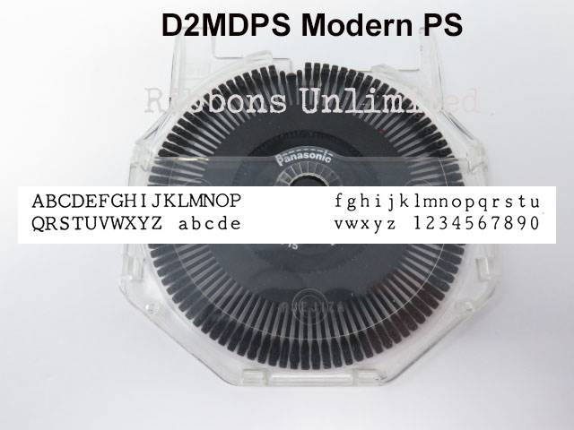 Panasonic D2 MDPS Modern PS Typewriter Printwheel