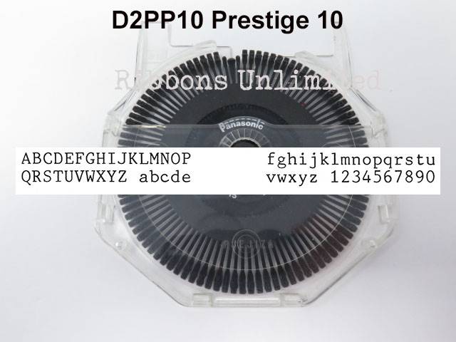 Panasonic D2 PP10 Prestige 10 Printwheel