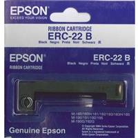 ERC 22B Epson Brand Black Fabric Ribbon