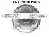 Nakajima E032 Genuine Prestige Pica 10 Printwheel