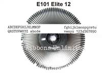 Nakajima E101 Genuine Elite 12 Printwheel