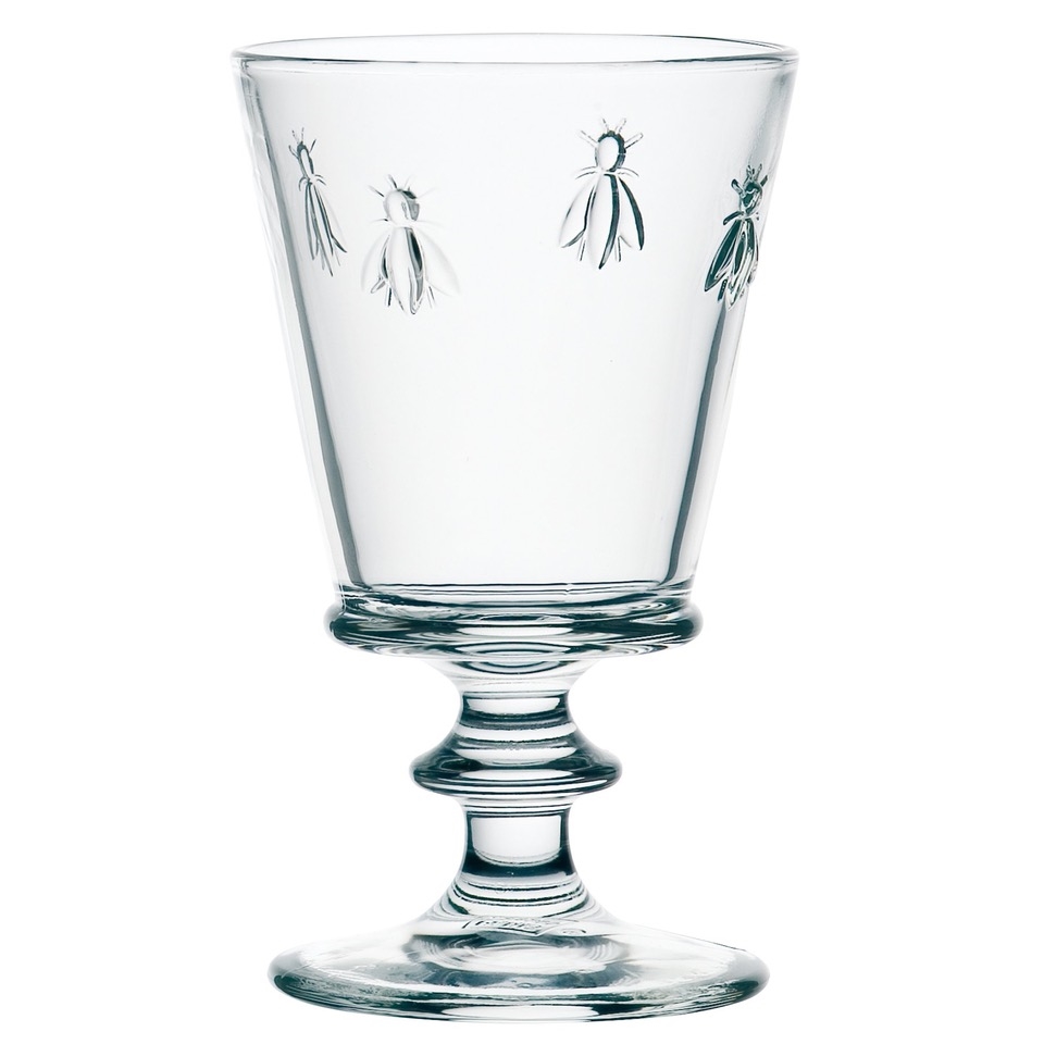 French Bee Water Glasses by La Rochère ( Set of Six)