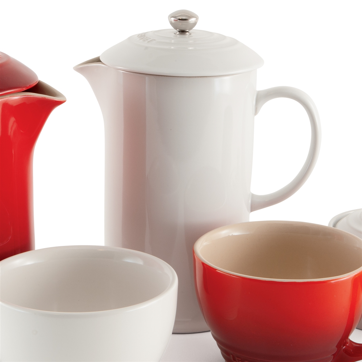 Le Creuset White French Press