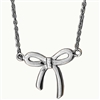 N0063 - Sideways Bow Necklace