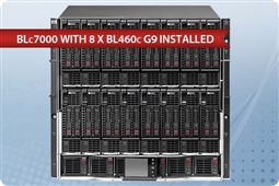 HPE BLc7000 with 8 x BL460c G9 Blades Advanced SATA from Aventis Systems, Inc.