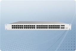 Cisco Meraki MS120-48-HW Cloud Managed Layer 2 48 Port Gigabit Switch Bundled with 1 Year Enterprise License from Aventis Systems