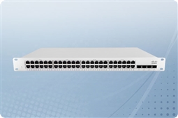 Cisco Meraki MS210-48LP-HW Cloud Managed Layer 2 48 Port Gigabit 370W PoE Switch Bundled with 1 Year Enterprise License from Aventis Systems
