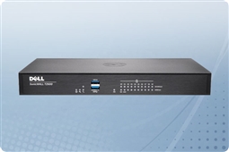 Dell SonicWall TZ 600 10 Port Security Appliance with 1 Year TotalSecure