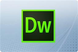 Adobe Creative Cloud Dreamweaver for Enterprise 12 Month Subscription License from Aventis Systems