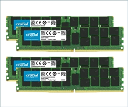 Crucial Memory Bundle with 128GB (4 x 32GB) DDR4 PC4-21300 2666MHz from Aventis Systems