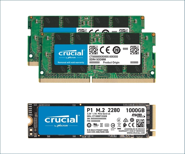 32GB DDR4 | Crucial Memory | Aventis Systems