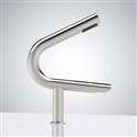 Fontana Commercial Automatic Touchless Sensor Faucet with Hand Dryer in Brushed Nickel
