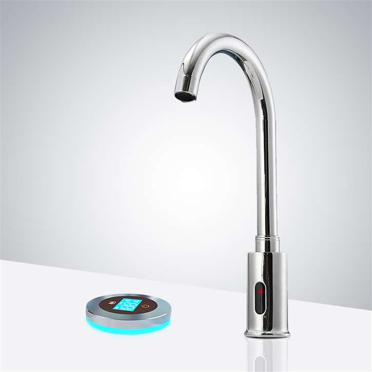 Fontana Wella Goose Neck Commercial Automatic Sensor Faucet