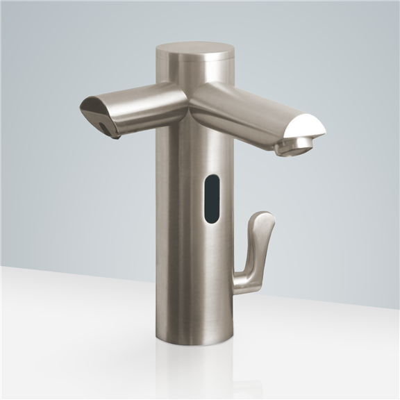 Best Commercial building Restroom Faucet with Soap Dispenser