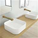 Fontana Vessel Sink and  Touchless Motion Sensor Faucet