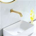Fontana Vessel Sink and Gold  Touchless Motion Sensor Faucet Combo