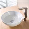 Fontana Vessel Sink with Tower Tall Touchless Motion Sensor Faucet  Combo