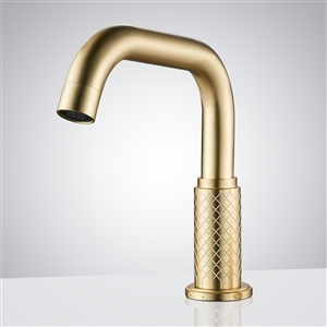 Fontana Sensor Faucet Water Tap Brushed Gold Finish