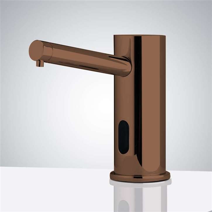 Fontana Melun High Quality Touchless Commercial Soap Dispenser in Light Oil Rubbed Bronze