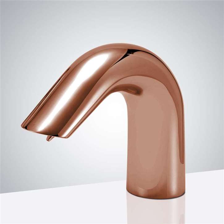 Fontana Denver Rose Gold Finish Commercial Automatic Liquid Foam Soap Dispenser