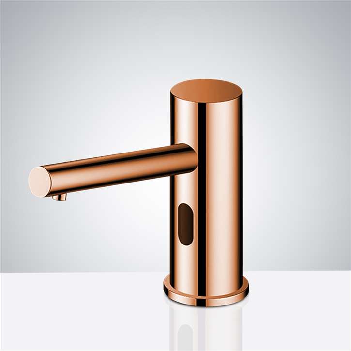 Fontana Stainless Steel Automatic Commercial Rose Gold Sensor Soap Dispenser