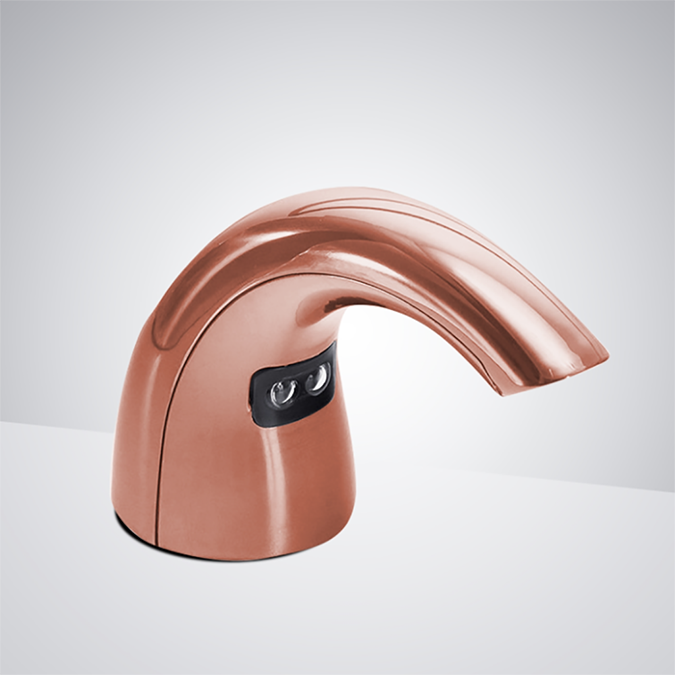 Fontana St. Gallen Commercial Stainless Steel Automatic Rose Gold Soap Dispenser