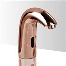 Fontana Mono Rose Gold Finish Commercial Automatic Sensor Faucet