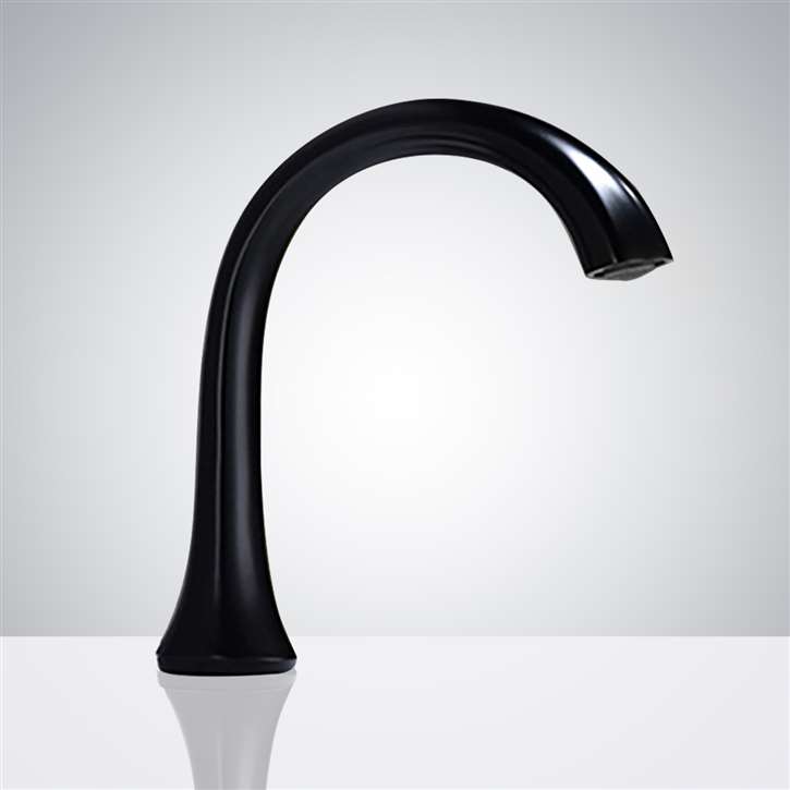 Fontana Matte Black Commercial Touchless Restroom Faucet