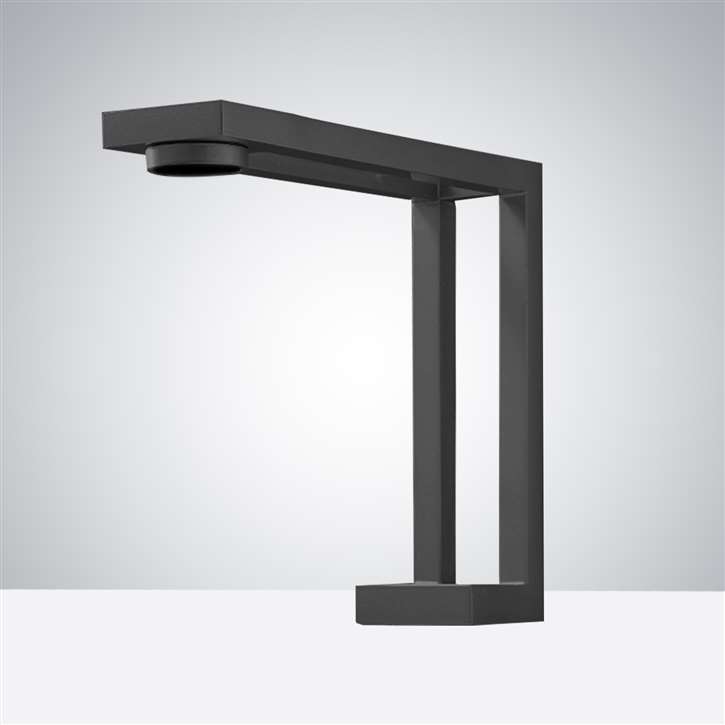 Fontana Commercial Matte Black Automatic Sensor Hands Free Faucet