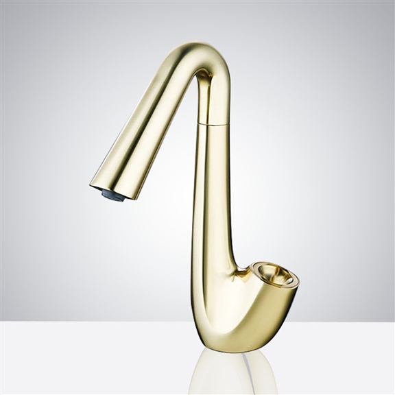 Palermo Gold Deck Mount Commercial Automatic Touchless Faucet