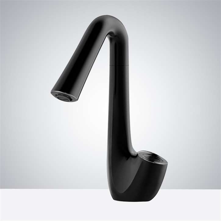 Fontana Commercial Matte Black Automatic Sensor Hands Free Faucet