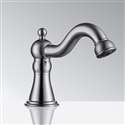 Fontana Napoli Commercial Brushed Nickel Touchless Automatic Sensor Hands Free Faucet