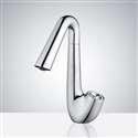 Fontana Carpi Commercial Deck Mount Chrome Touchless Faucet