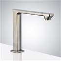 Napoli Commercial Brushed Nickel Automatic Touchless Restroom Smart Sensor Faucet