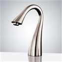 Fontana Commercial Brushed Nickel Touch less Automatic Sensor Hands Free Faucet