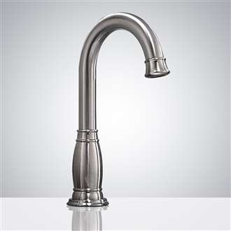 Fontana Commercial Brushed Nickel Automatic Sensor Hands Free Faucet