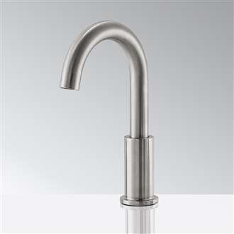 Fontana Chatou Commercial Brushed Nickel Touchless Automatic Sensor Hands Free Faucet