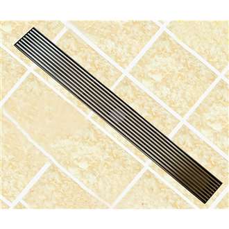 Tile Insert Cover Floor Drain SUS304 Long Linear Rectangular Shower Dr –  yuanhao