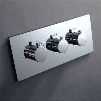 Fontana Multifunction Shower Control Switch Valve Bathroom Shower  Dual Holder Dual Control