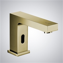Fontana Rapallo Brushed Gold Automatic Sensor Faucets
