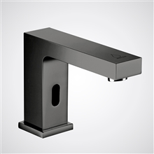 Fontana Chiavari Gun Metal Gray  Deck Mounted Touchless Faucet
