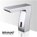 Bravat Trio Commercial Automatic Motion Chrome Sensor Faucets