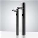 Fontana Tall Oil Rubbed Bronze Commercial Automatic Touch-Free Lavatory Bathroom Sink Sensor Faucet and Soap Dispenser